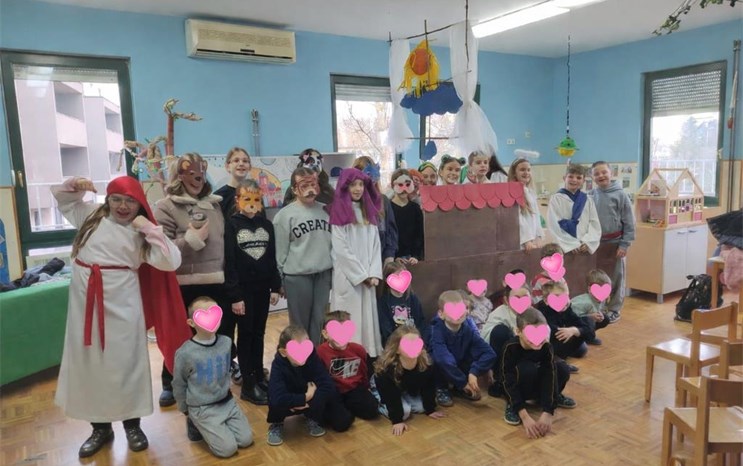 Učenici OŠ Antuna Augustinčića u posjetu DV Maslačak